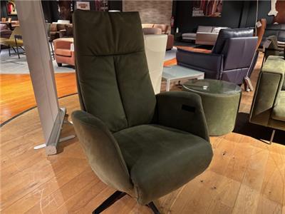 Lederland EINDHOVEN Showroommodel Temple, relaxfauteuil met oa massage